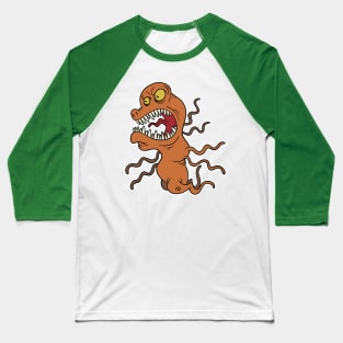 orange screaming monster Baseball T-Shirt